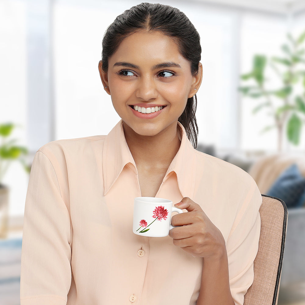 Larah by Borosil Belle Mug Set, 240ml x 2