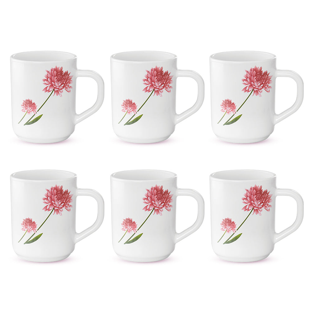 Larah by Borosil Belle Mug Set, 240ml x 2