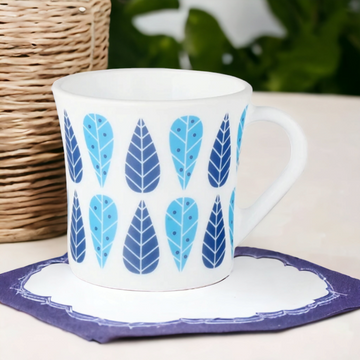 Larah by Borosil Crysta Fable Mug Set