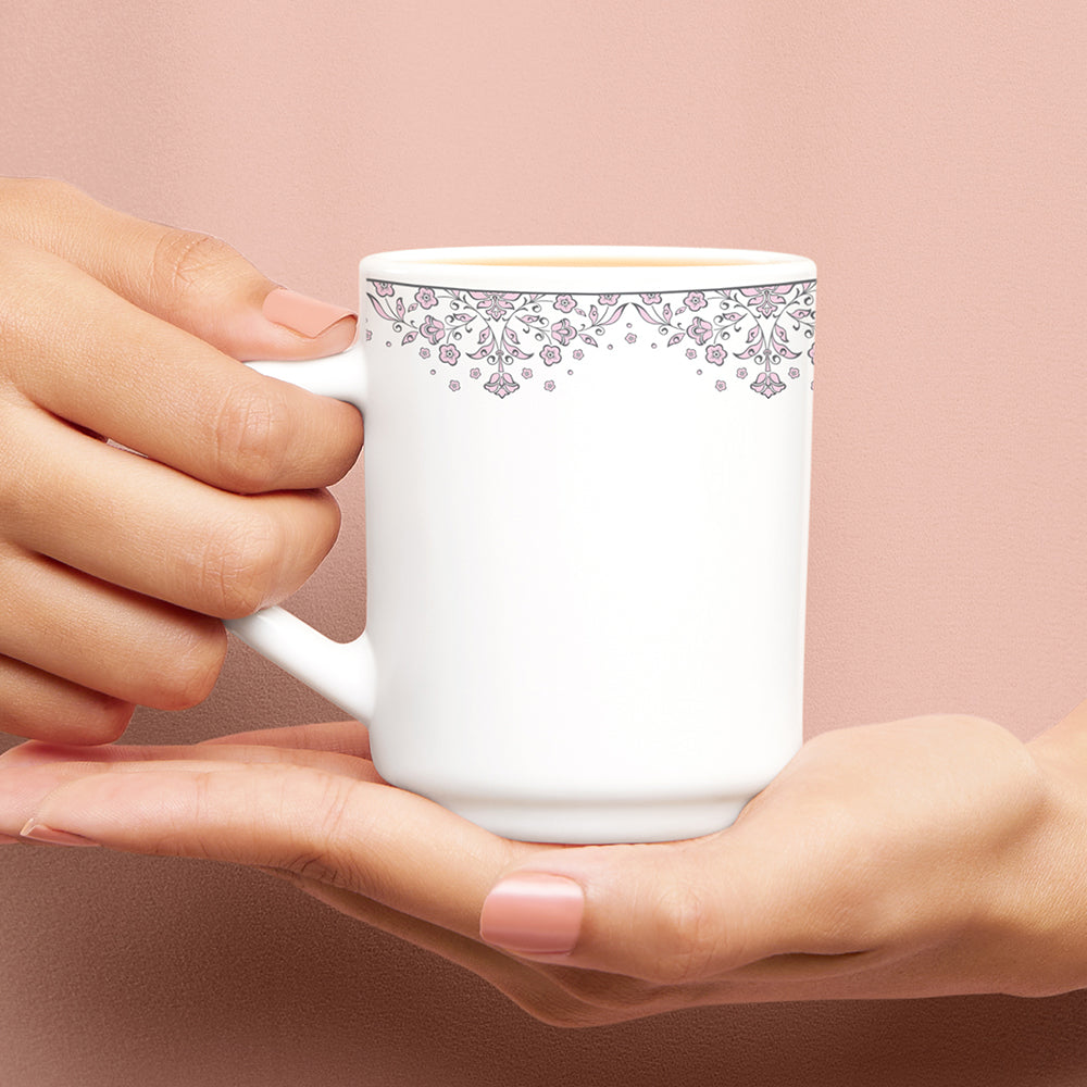 Larah by Borosil Lark Mug Set, 100ml x 6