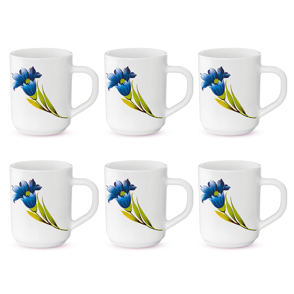 Larah by Borosil Nina Mug Set, 240ml x 2