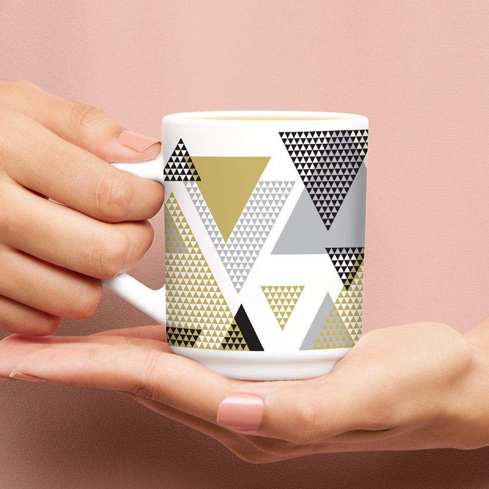 Larah by Borosil Nivaah Mug Set, 240ml x 2