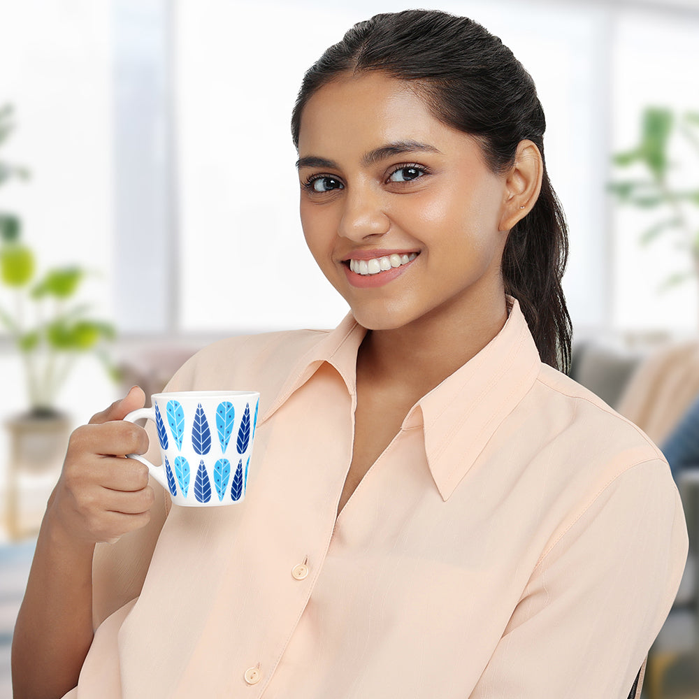 Larah by Borosil Novelty Fable Mug Set, 280ml x 2