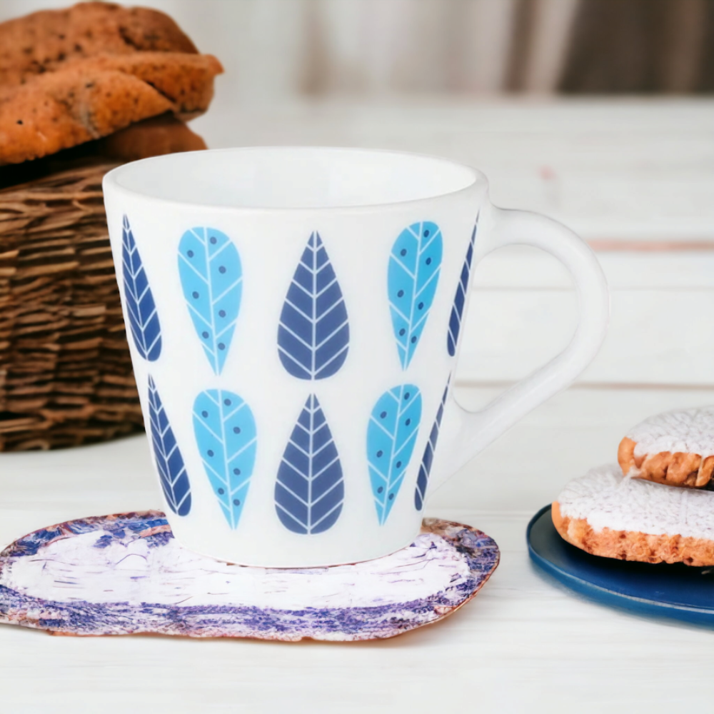 Larah by Borosil Novelty Fable Mug Set, 280ml x 2