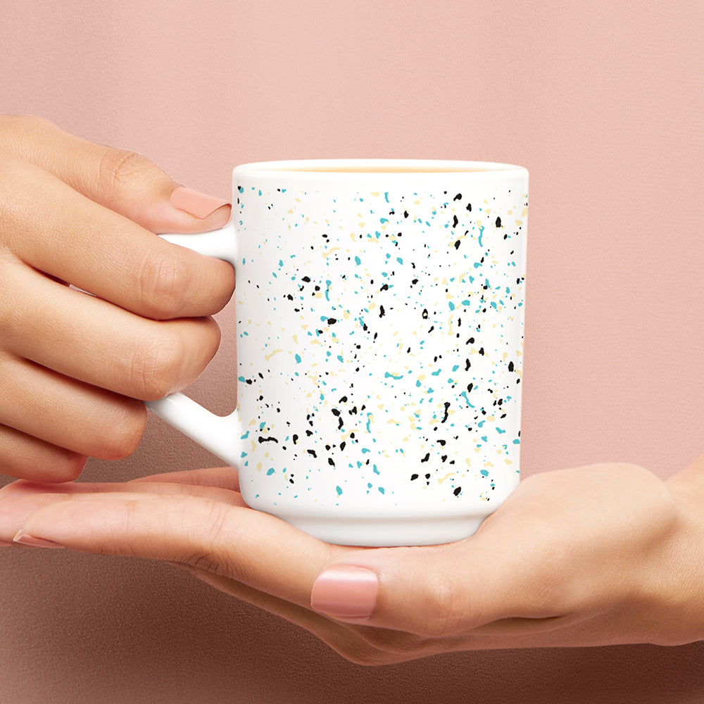 Larah by Borosil Riva Mug Set, 320ml x 4