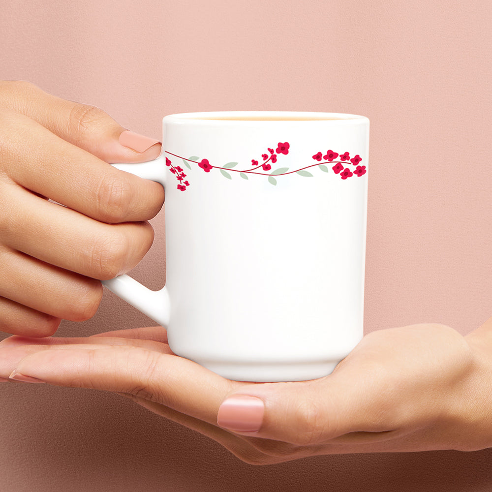 Larah by Borosil Verona Mug Set, 12 x 180ml
