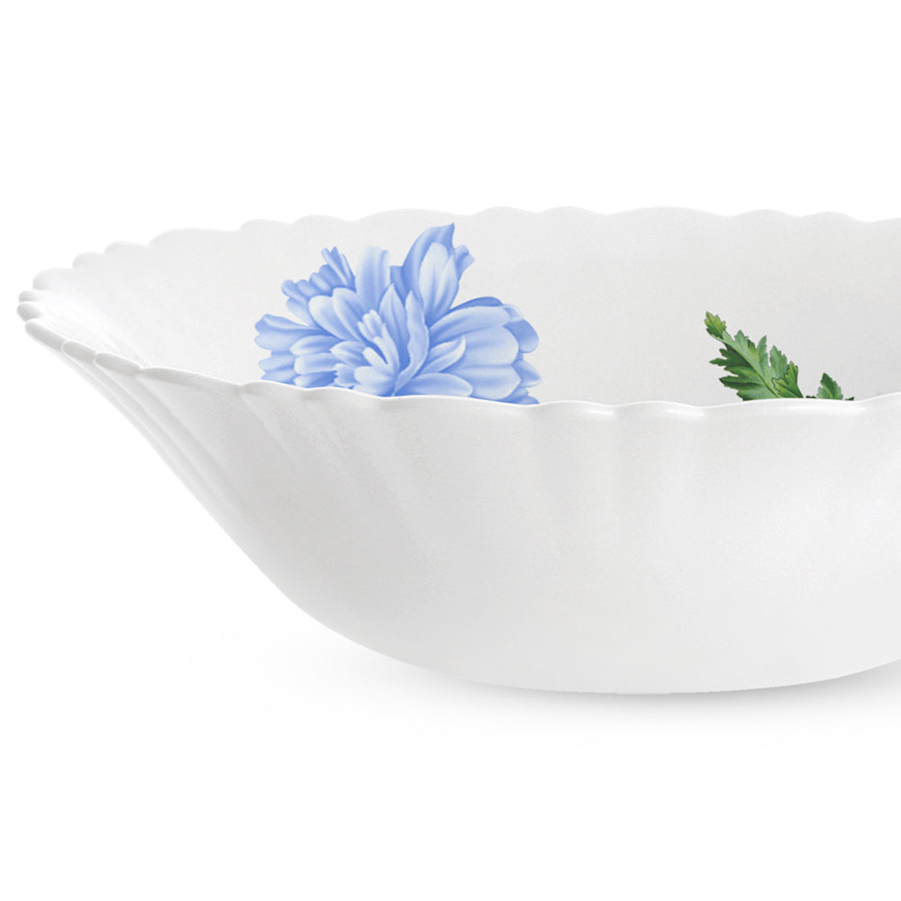 Larah by Borosil Blue Mist Dinner Set, 27 pc