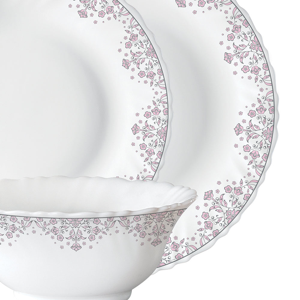 Larah by Borosil Lark Dinner Set, 33 pc