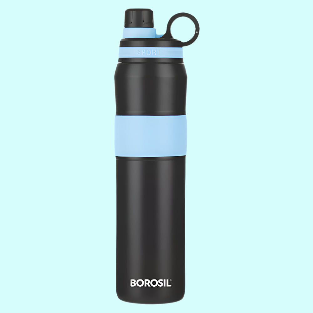 My Borosil Stainless Steel Bottles 800 ml ThirstBurst Arctic