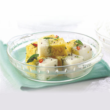 Borosil Eat-Off-Me Microwavable Plate