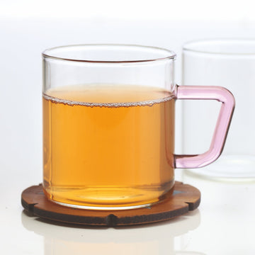 Borosil Pink Vision Classic Mug Set