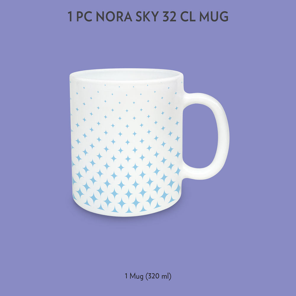 My Borosil Opalware Coffee Mugs & Travel Mugs 1 x 320 ml Nora Sky Mug