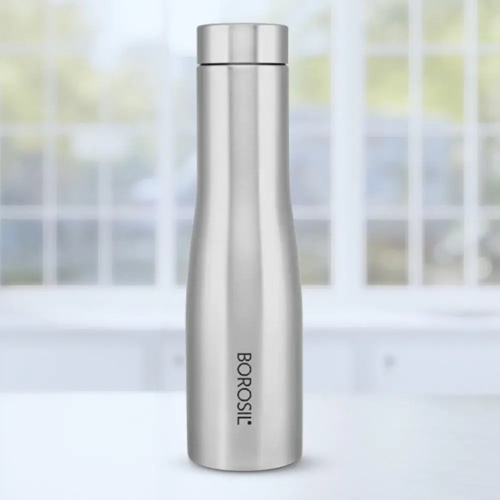 My Borosil Stainless Steel Bottles 1 L Swan Bottle