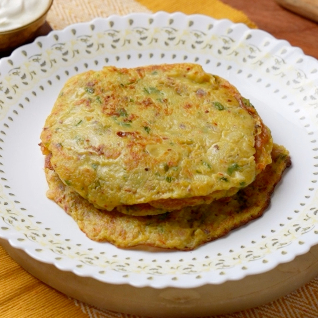 Aloo Paratha Pancake