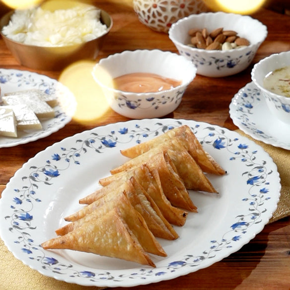 BBQ Chicken & Cheese Samosa