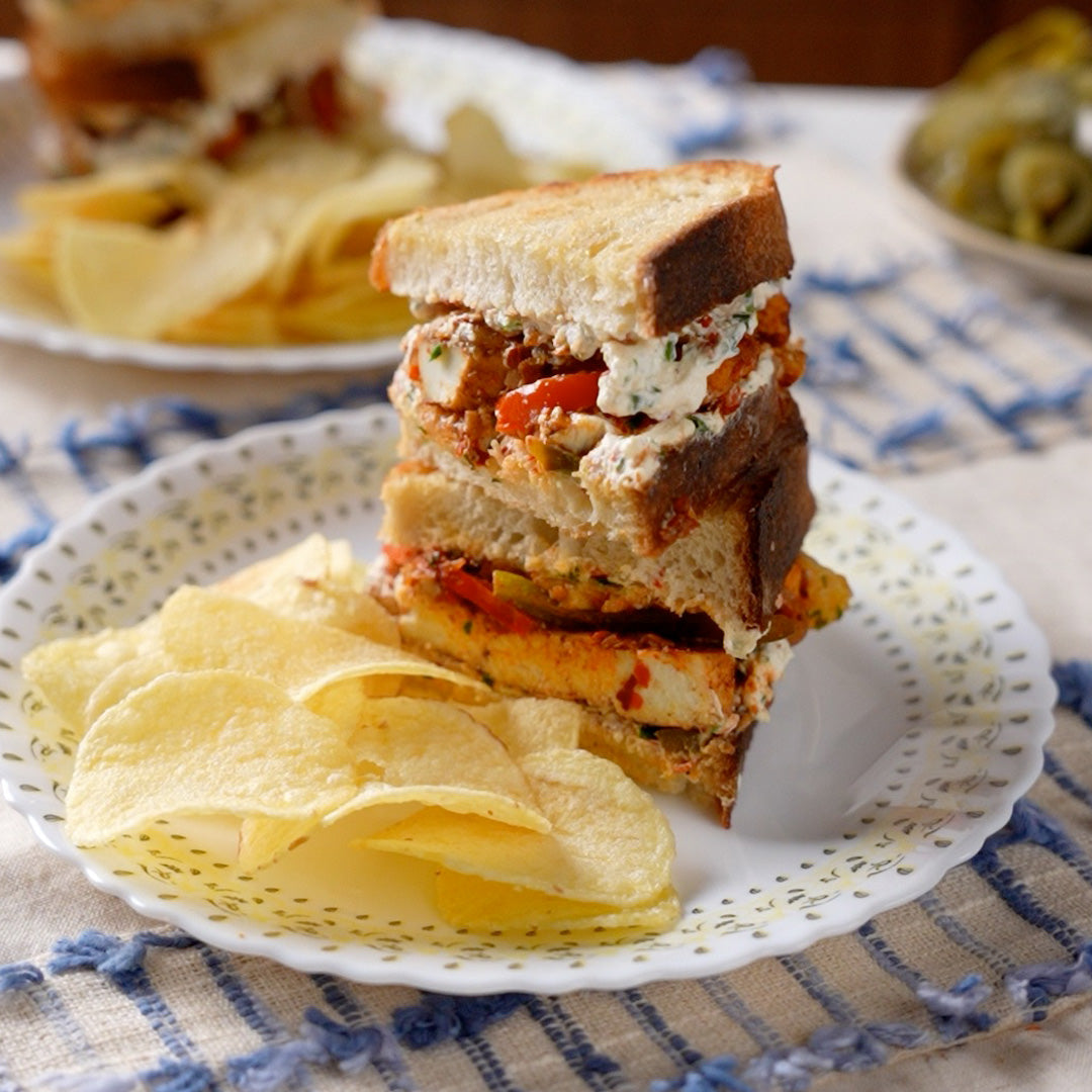 Mexican Paneer Sandwich