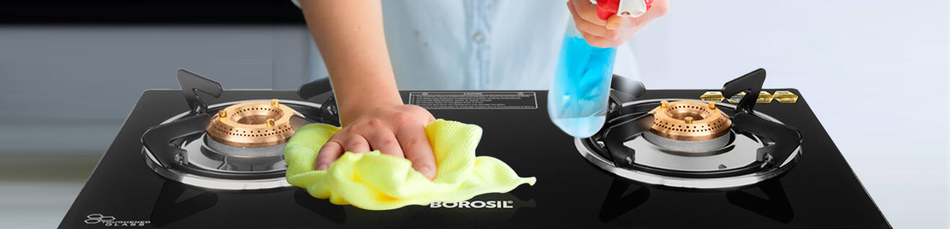 6 Effective & Easy Ways To Clean Your Glass-Top Gas Stove