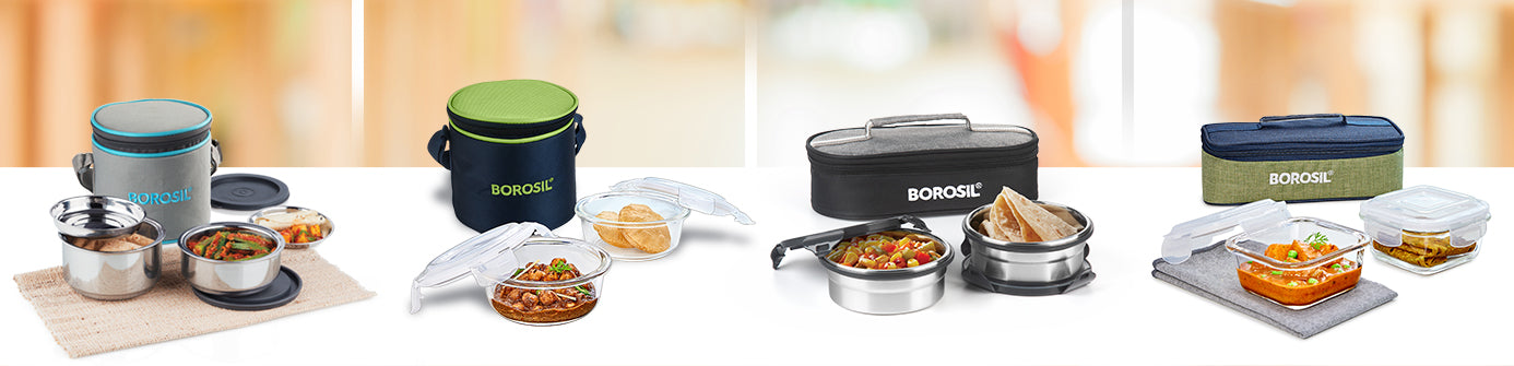 Monsoon Mealtime Made Easy: Borosil Lunchboxes for Convenient and Leak-Proof On-the-Go Meals