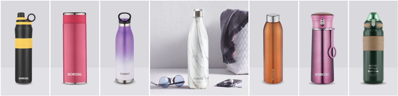 6 reusable water bottles you can carry with you