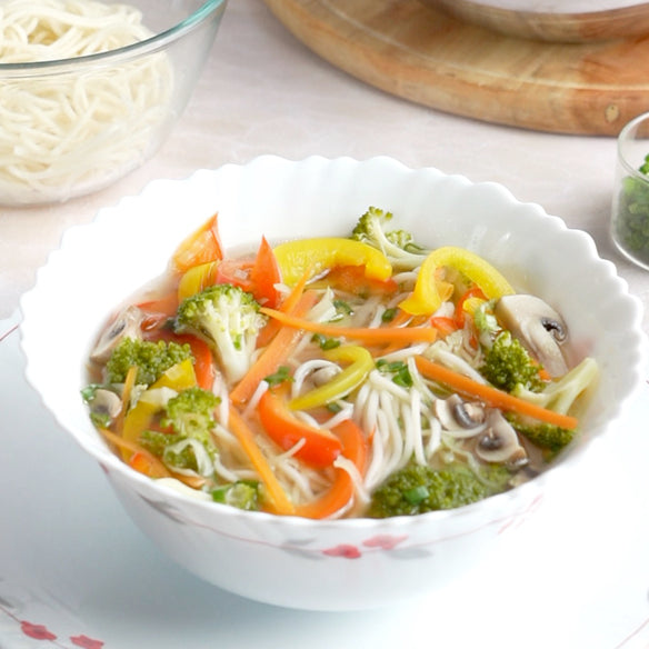 Vegetable Noodle Broth