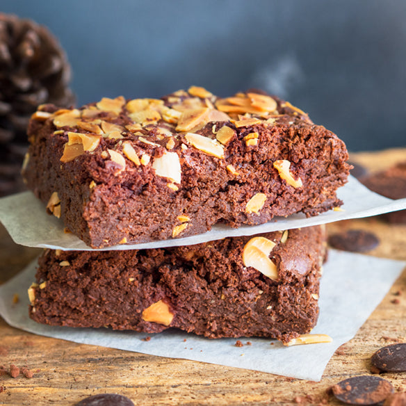 Nutty Almond Brownie