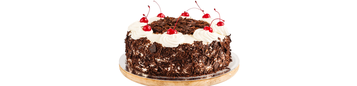 Eggless Black Forest Cake Recipe