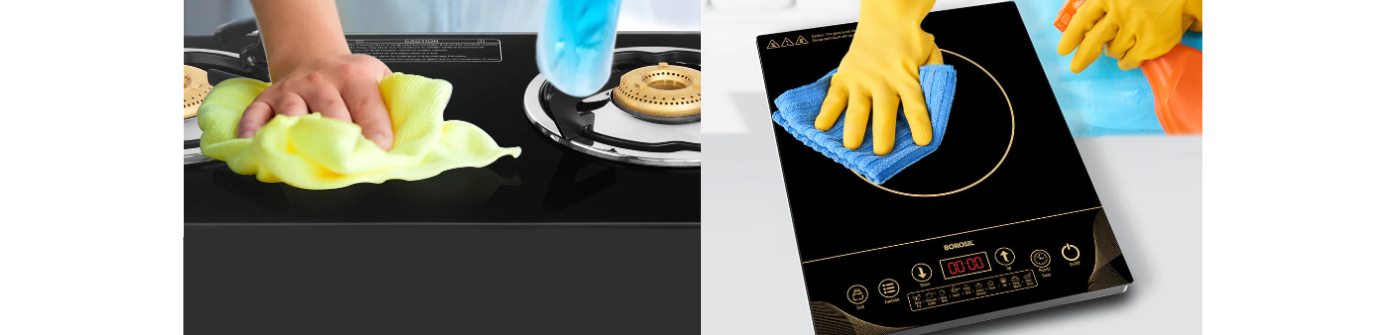 How to Clean an Induction & Glass-top Gas Stove