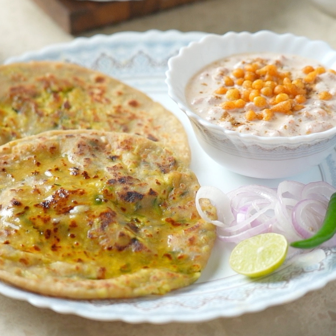 Methi Paneer Paratha