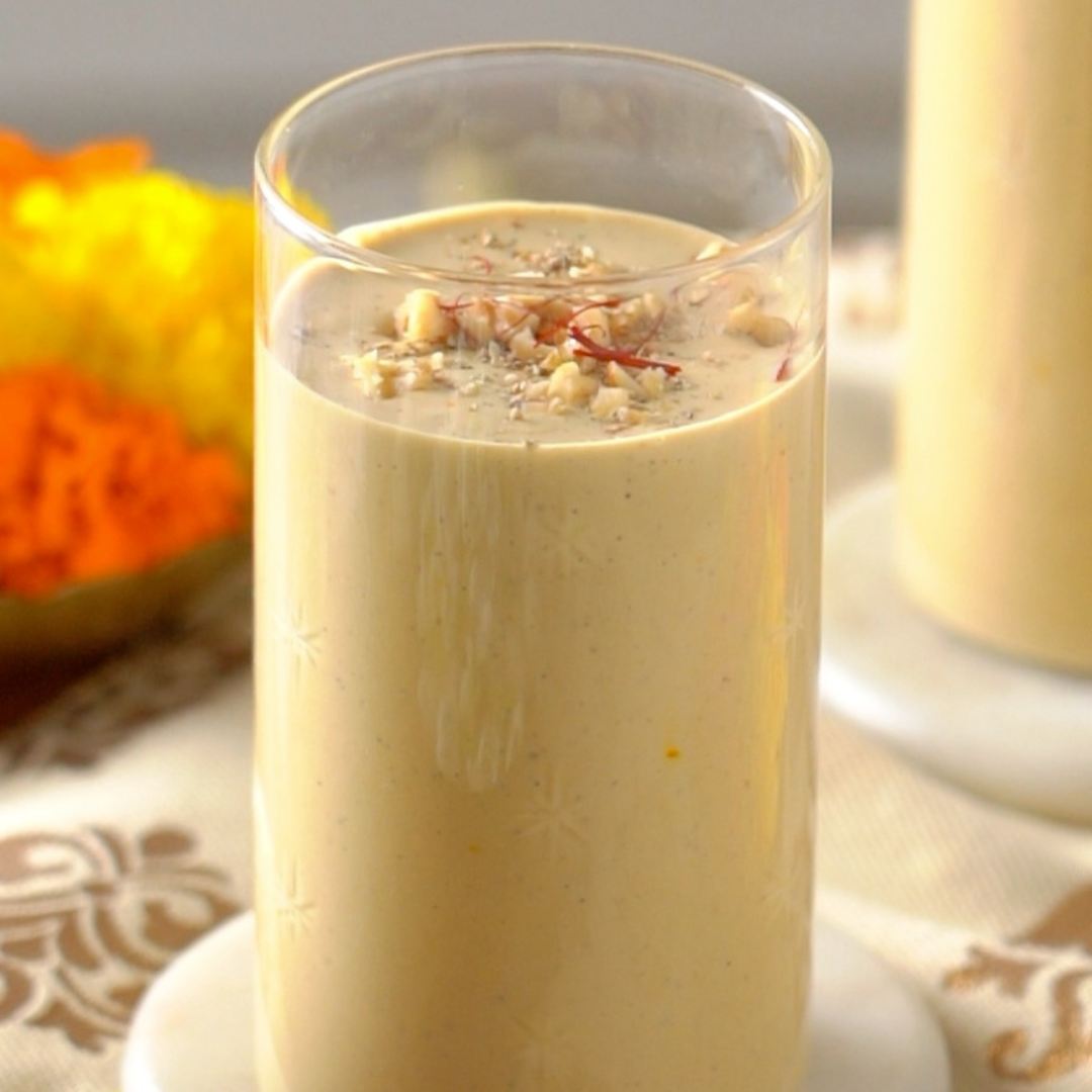 Banana Walnut Lassi