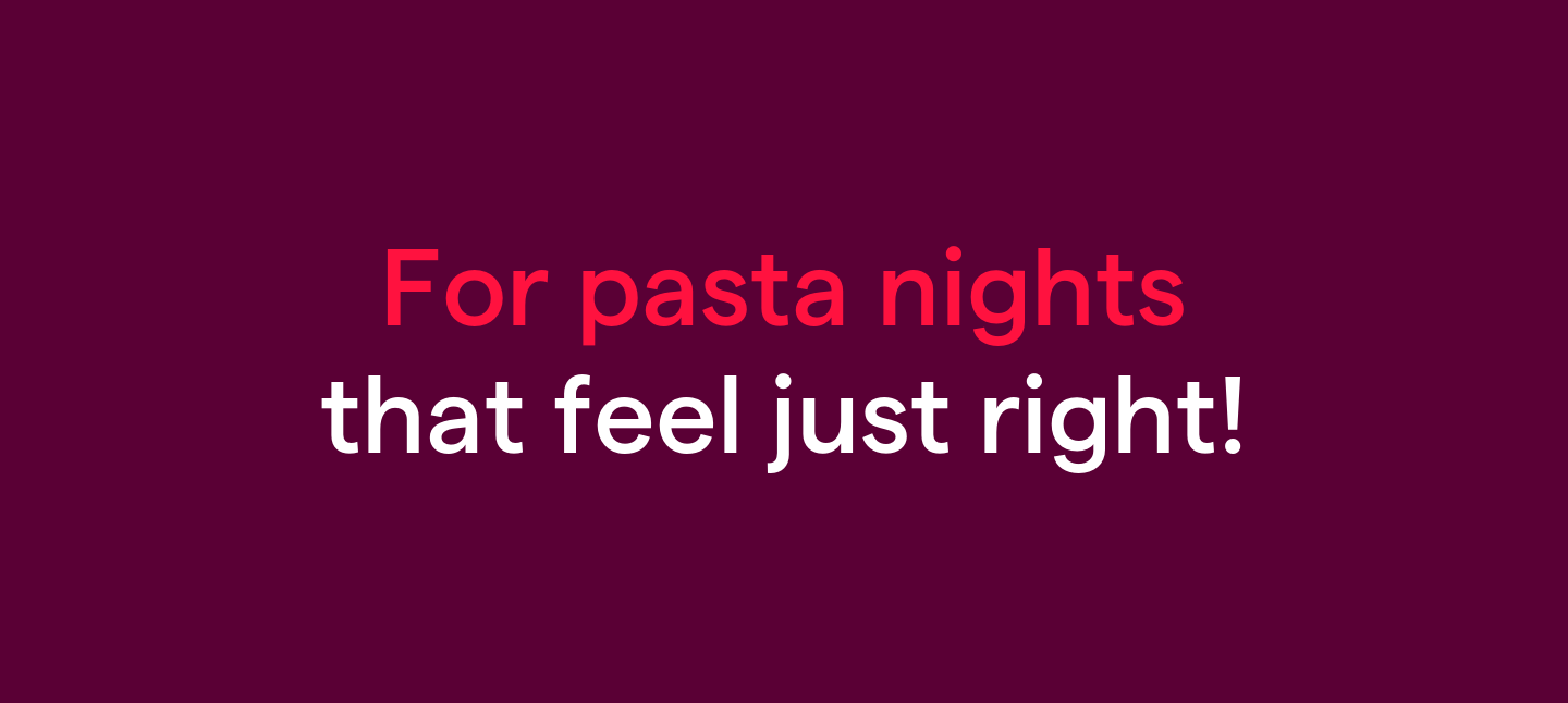 Pasta Plates