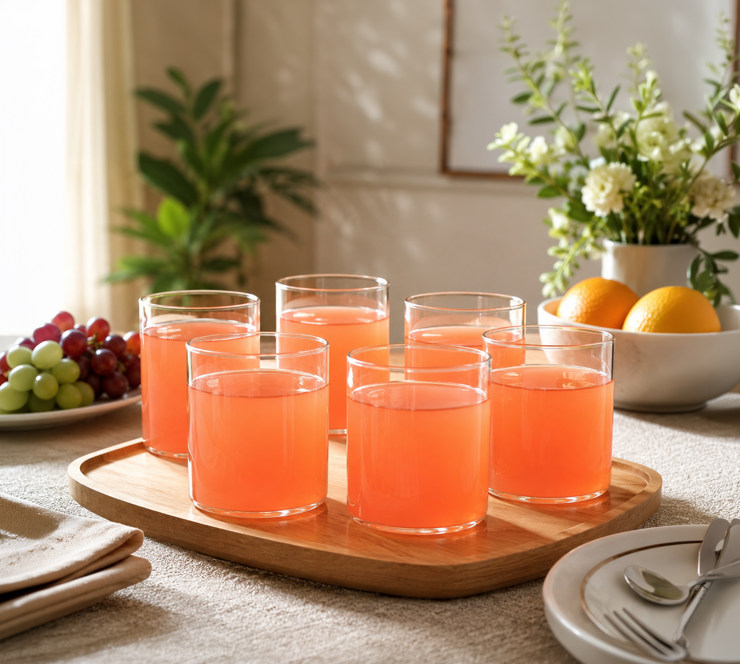 Vision Juice Glass Tumbler Set