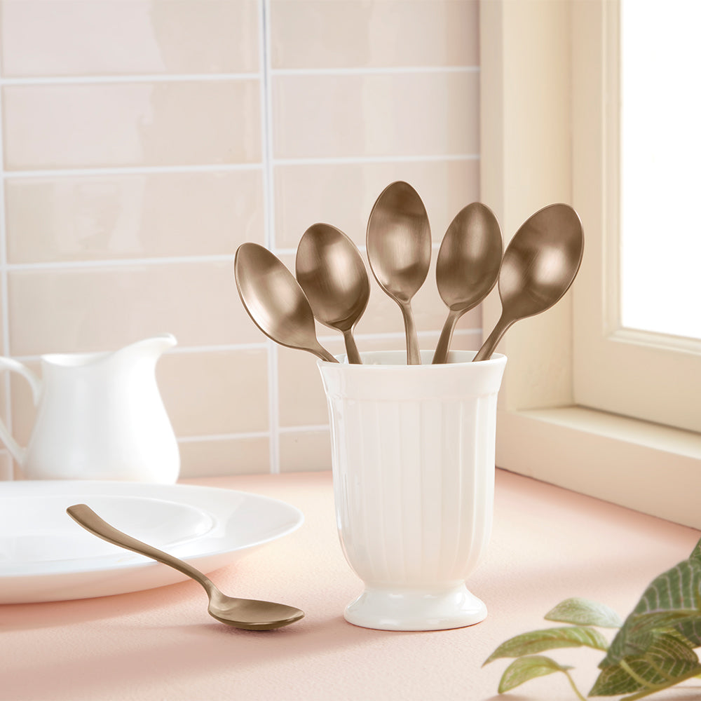 Amber Dessert Spoon Set