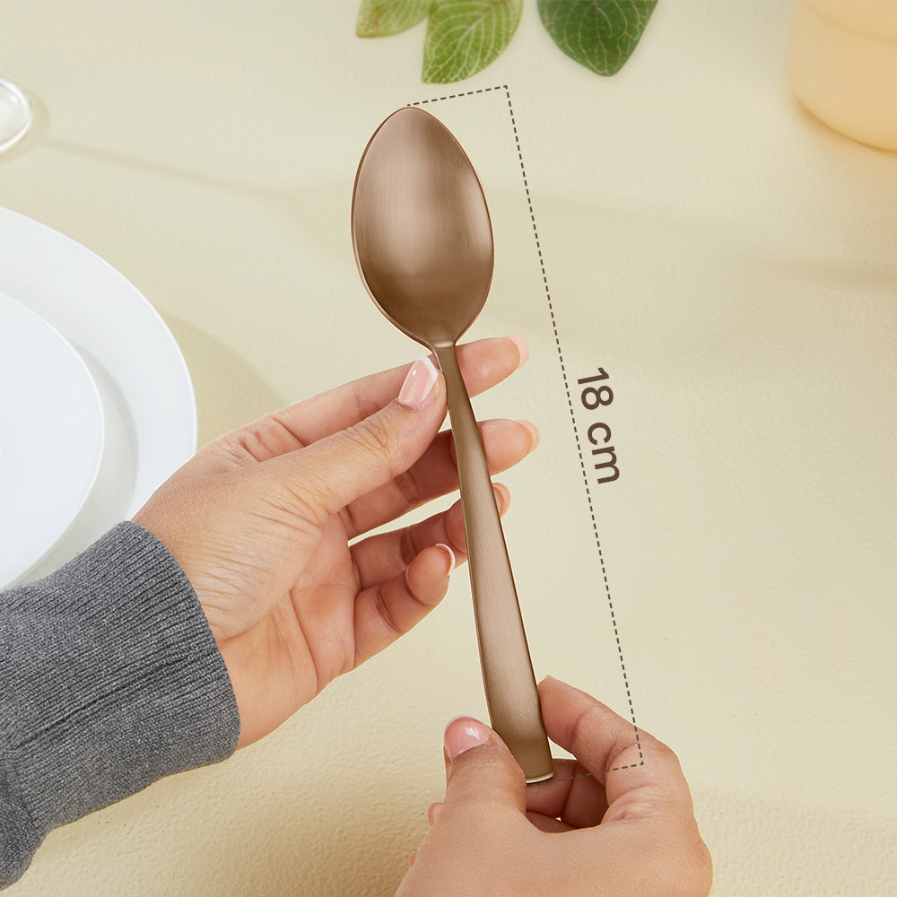 Amber Dinner Spoon Set