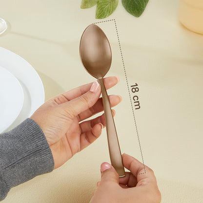 Amber Dinner Spoon Set