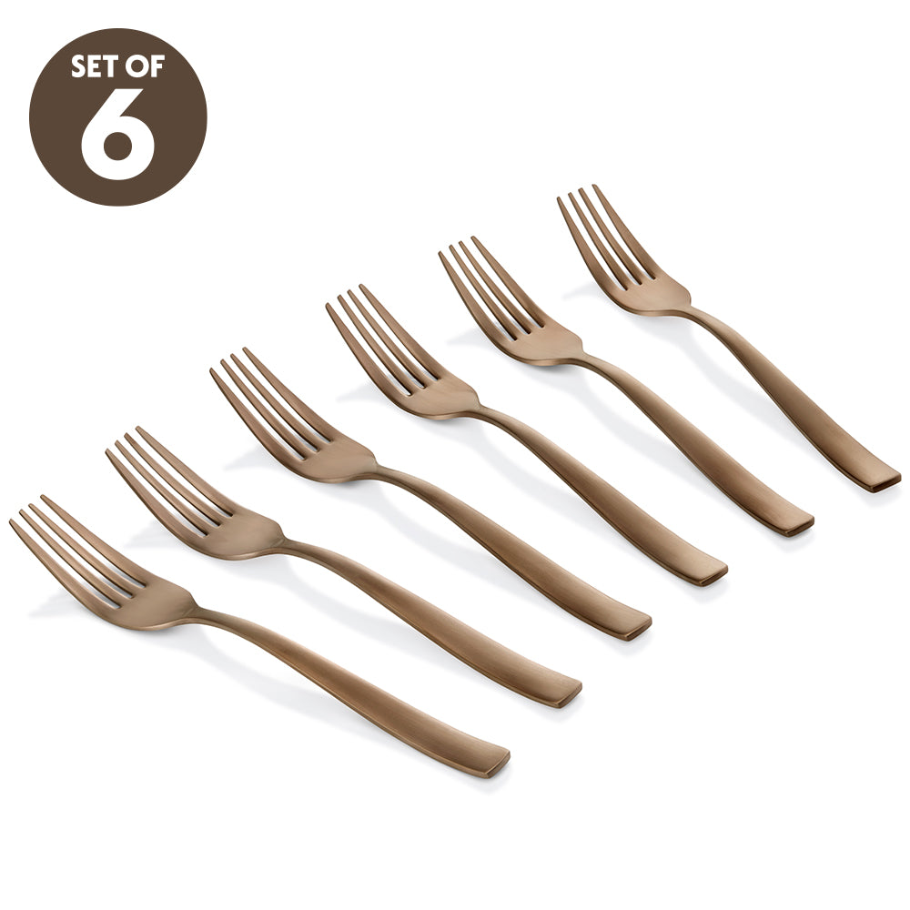 Amber Dinner Fork Set