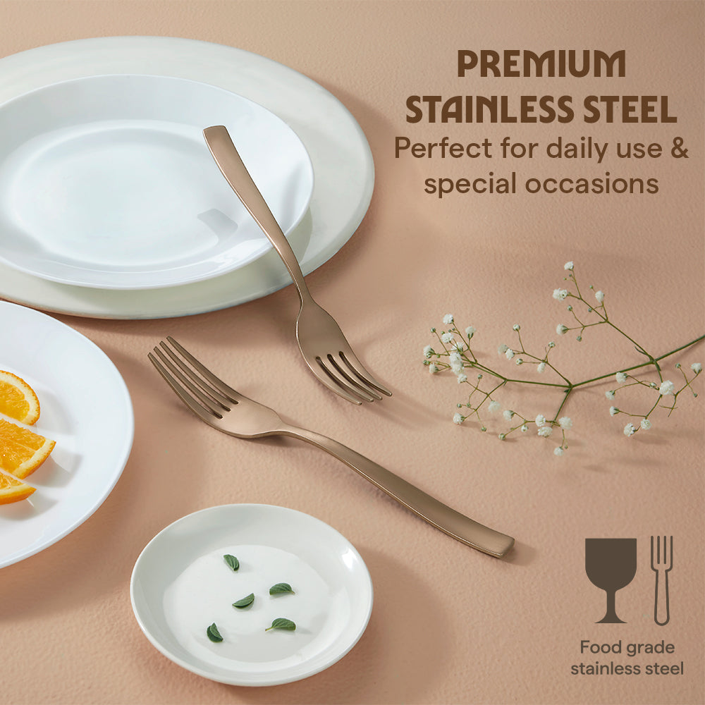Amber Dinner Fork Set of 6