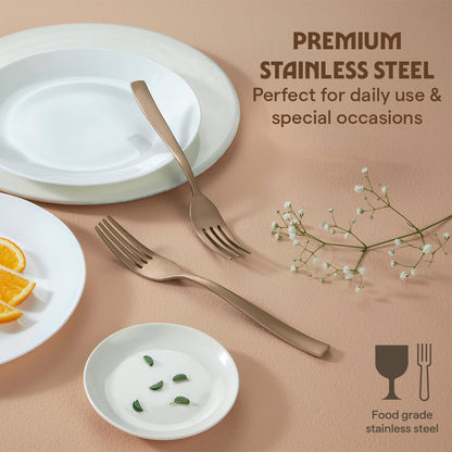 Amber Dinner Fork Set of 6
