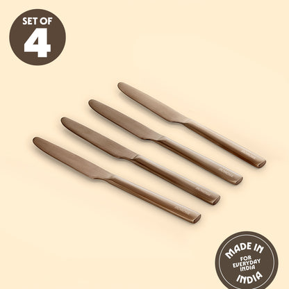 Amber Dinner Knife Set