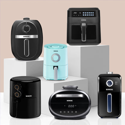 Smart Electric Air Fryer for Healthy Cooking