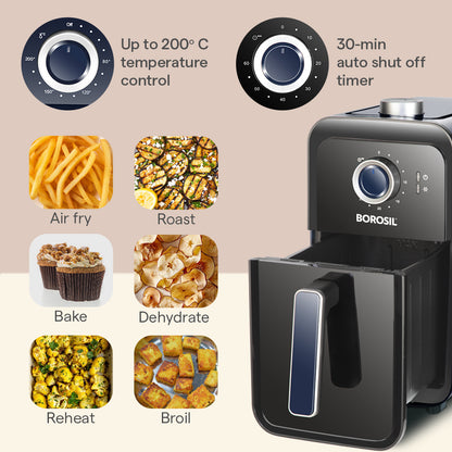 Smart Electric Air Fryer for Healthy Cooking