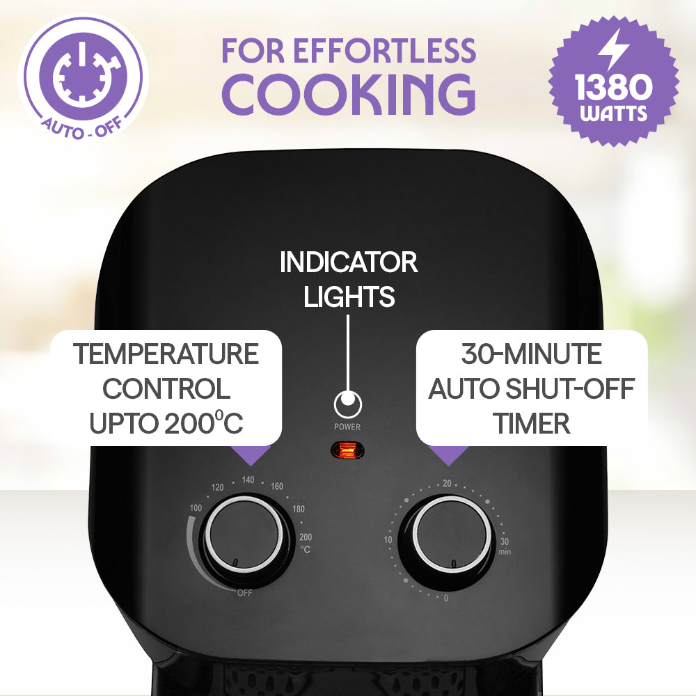 Best 4.5L 4-in-1 Air Fryer, Black