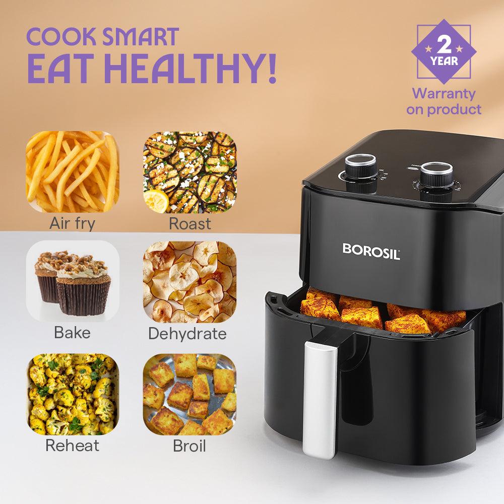Best 4.5L 4-in-1 Air Fryer, Black