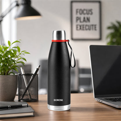 Altis Vacuum Insualted Bottle, Black