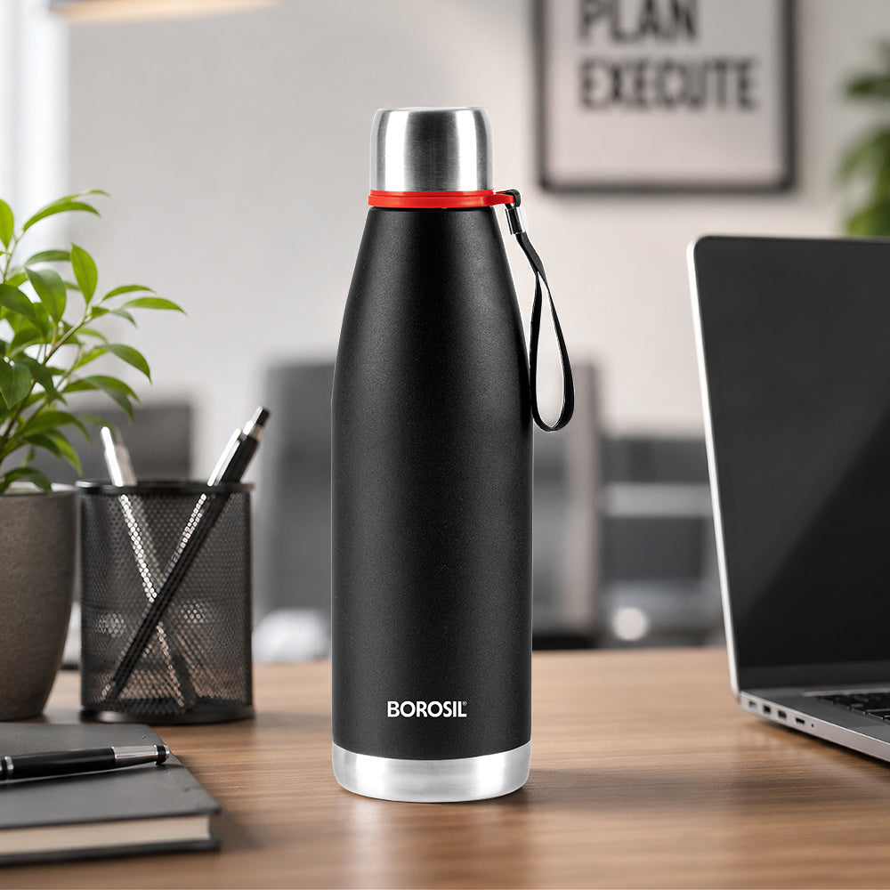 Altis Vacuum Insualted Bottle, Black