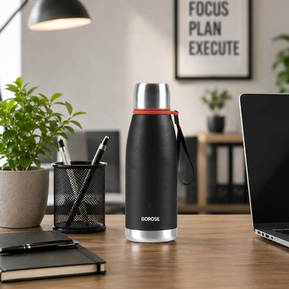 Altis Vacuum Insualted Bottle, Black