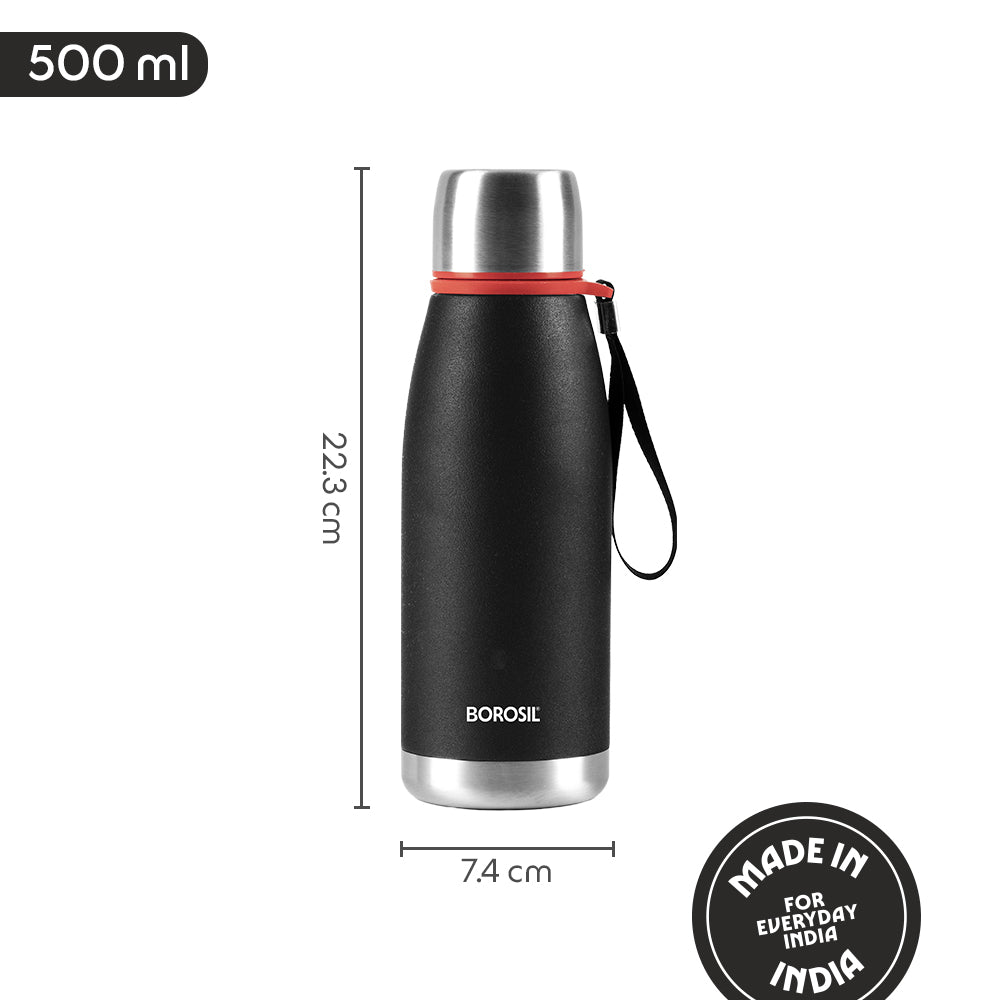 Altis Vacuum Insualted Bottle, Black