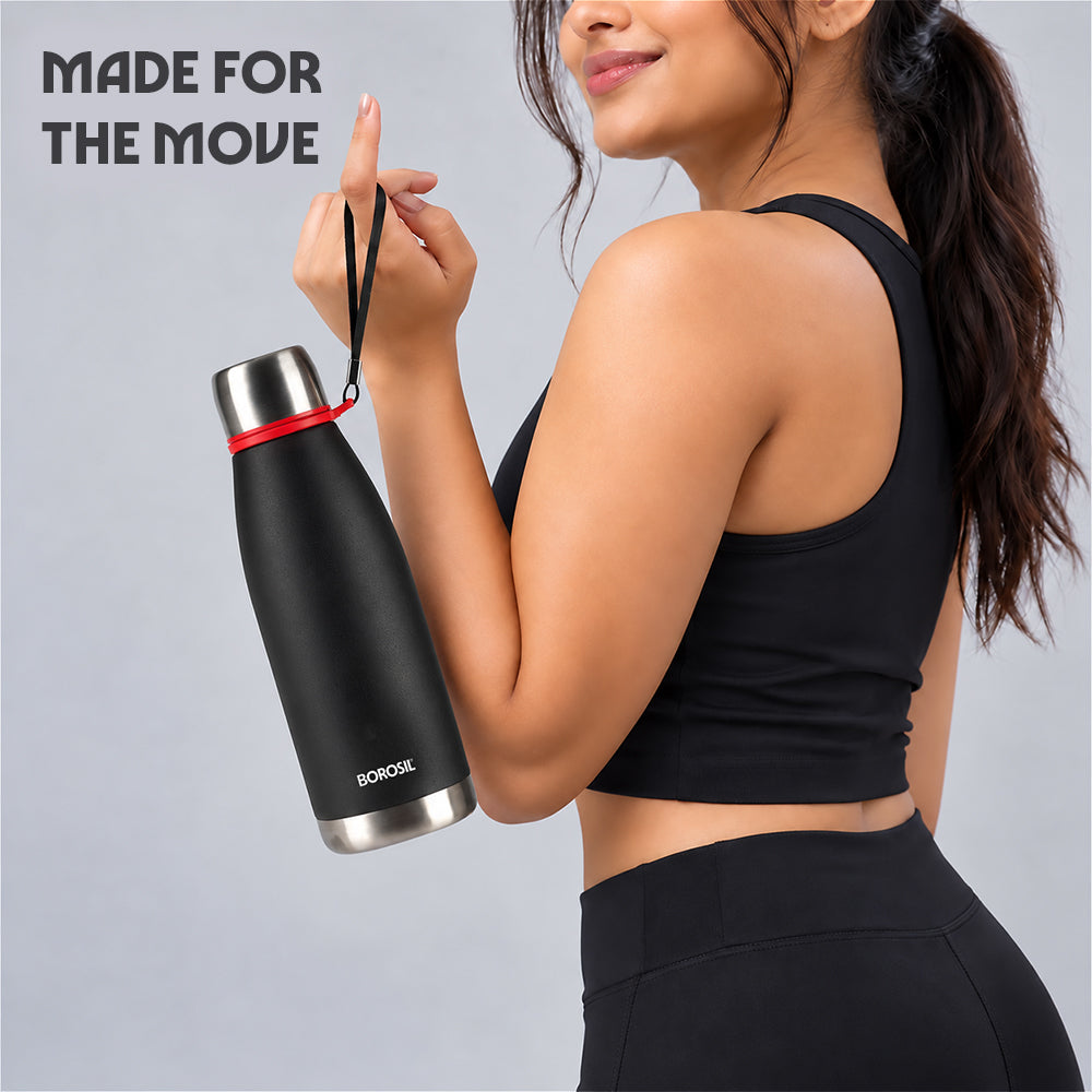 Altis Vacuum Insualted Bottle, Black