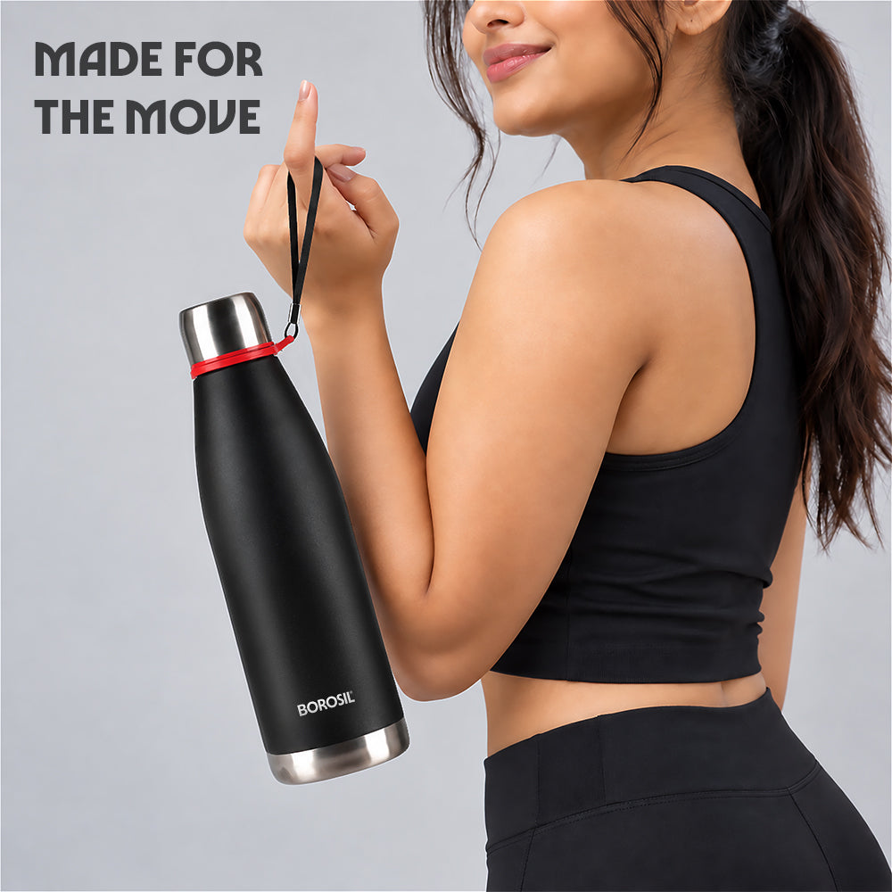 Altis Vacuum Insualted Bottle, Black