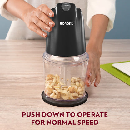 Chef Delite Electric Vegetable Chopper, Black