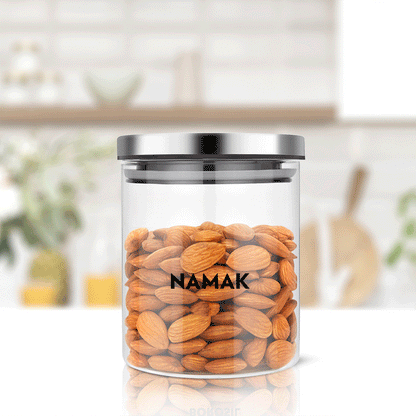 Classic Glass Jar with SS Lid, Personalise